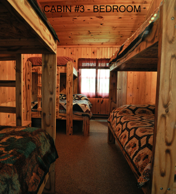 Cabin #3 Bedroom