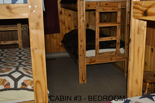 Cabin #3 Bedroom 3